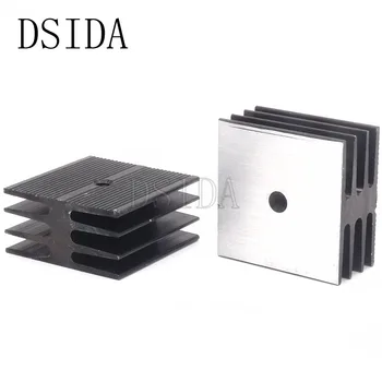 

1PCS 35*35*17MM Rectifying Bridge Radiator KBPC Heat Sinks Aluminum Radiator For Bridge Rectifier Diode Size 35X35X17MM
