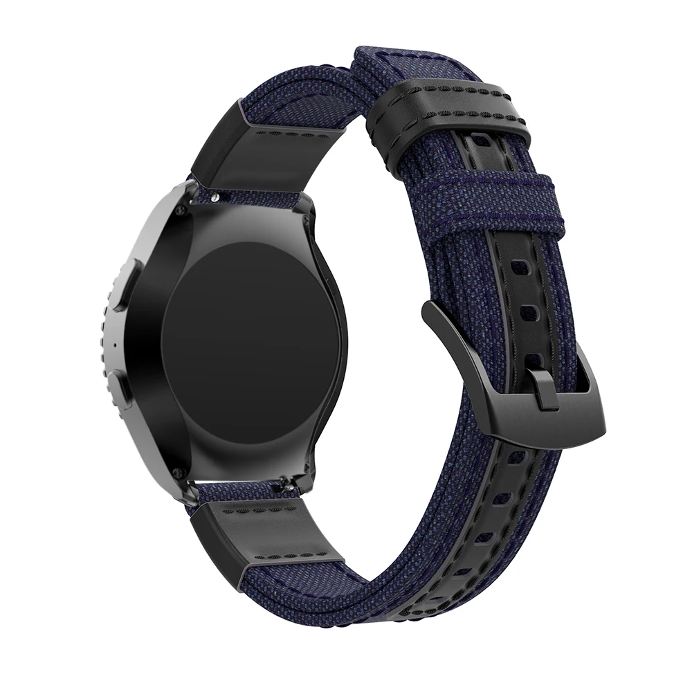 Нейлоновый ремешок для samsung Galaxy Watch 42 мм Active 2 44 мм 40 мм SM-R820 R830/Active 2 Band Браслет gear S2 спортивный ремешок для часов