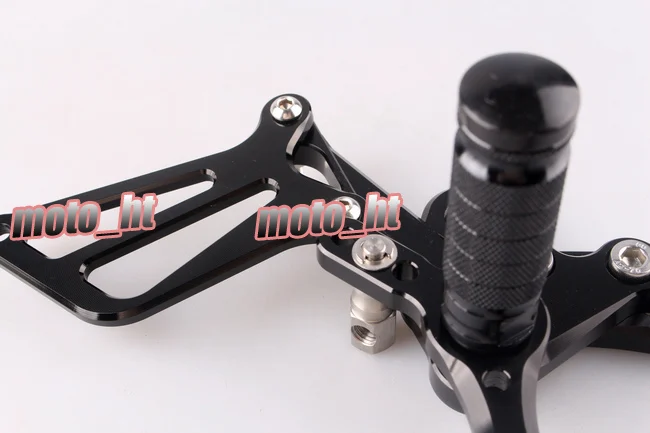 CNC Adjustable Rearset Rear Set Footpegs For Suzuki Hayabusa GSX1300R 1999 2000 2001 2002 2003 2004 2005 2006 2007 2008