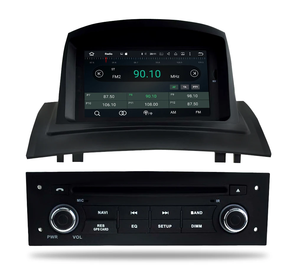 Headunit For Renault Megane 2 Fluence 2002-2008 Android 8.0 Car Stereo DVD Player GPS Navigation 4GB RAM Video Multimedia Radio-5