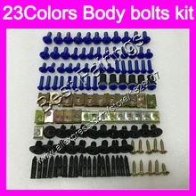 Parafusos da carenagem kit parafuso completo Para HONDA VFR800 02 03 04 05 06 VFR 800 VFR800RR 2002 2003 2004 05 2006 Corpo Completo parafusos nozes