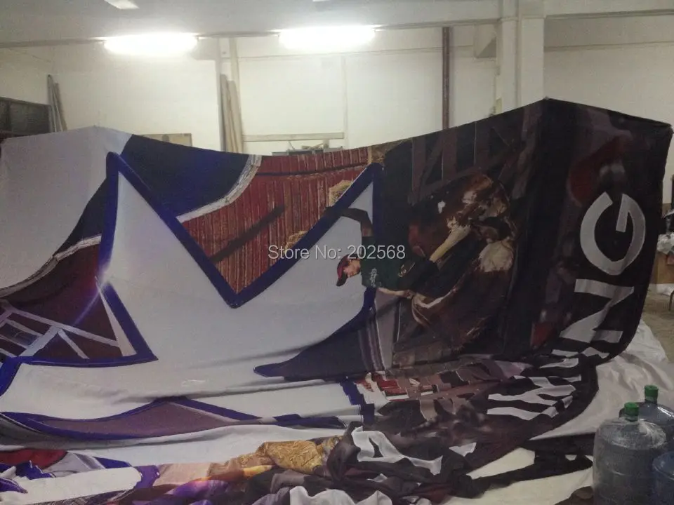 

Double Sided Beautiful Fabric Banner without seam or stitching