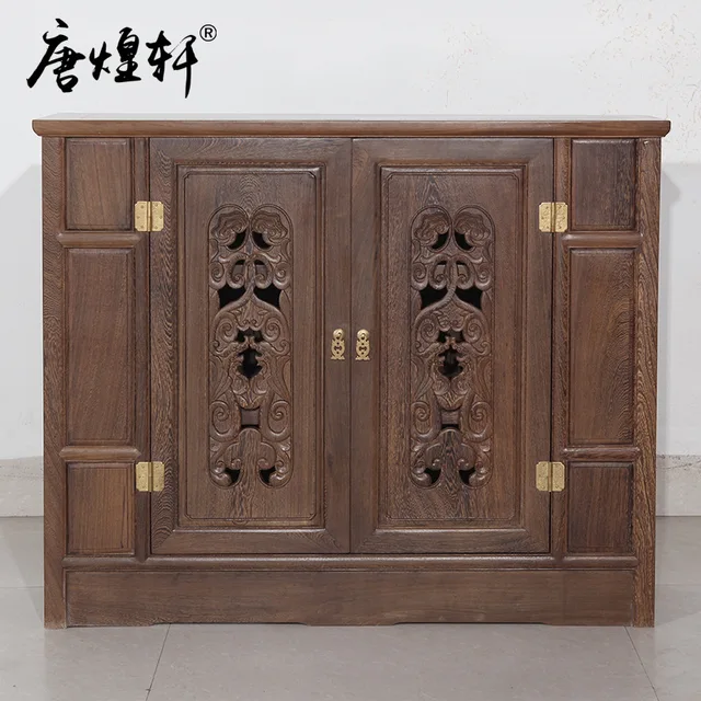 Tang Huang Xuan Chinese Mahogany Furniture Wenge Wood Parion Tang Huang Xuan Chinese Mahogany Furniture Wenge Wood Parion Doors Entrance Hall Cabinet Shoe Lockers Specials