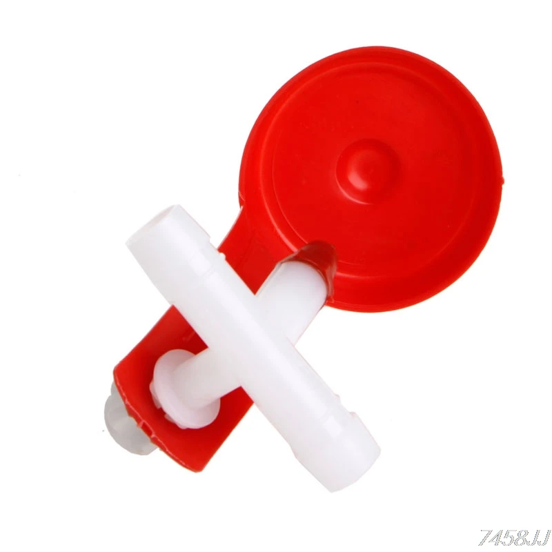 Poultry Water Supplies Plastic Chicken Fowl Drinker Bird Coop Feed Automatic Poultry Water Drinking Cups DropShip