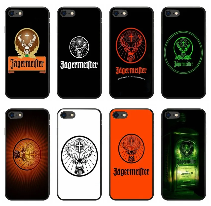 

Jagermeister Retro Bottle soft Silicone TPU phone case for iPhone 8 7 6 6S Plus X XS MAX XR 10 5S SE Coque Shell