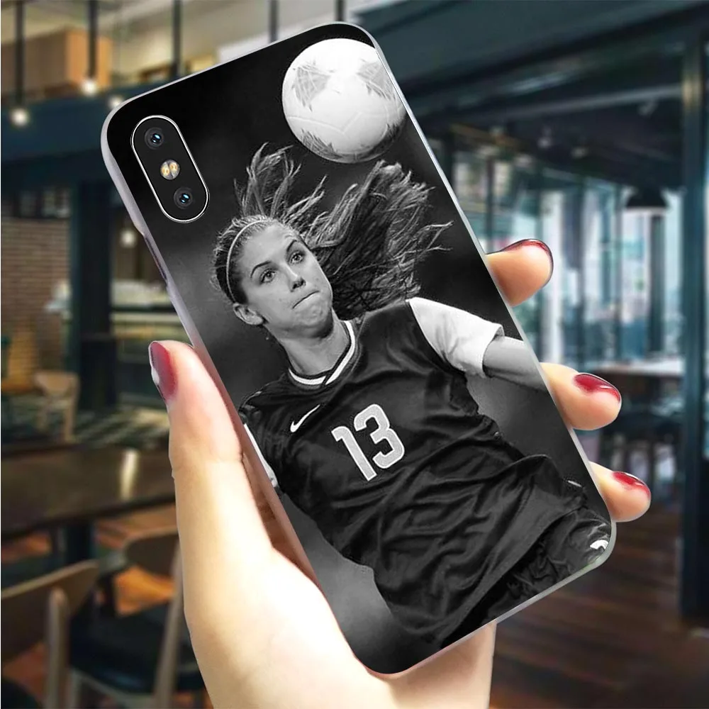 

Plastic Phone Cover for iPhone XR Alex Morgan Case for iPhone Xs Max Cases X Xs 6 6S 8 Plus 7 5S 5 SE