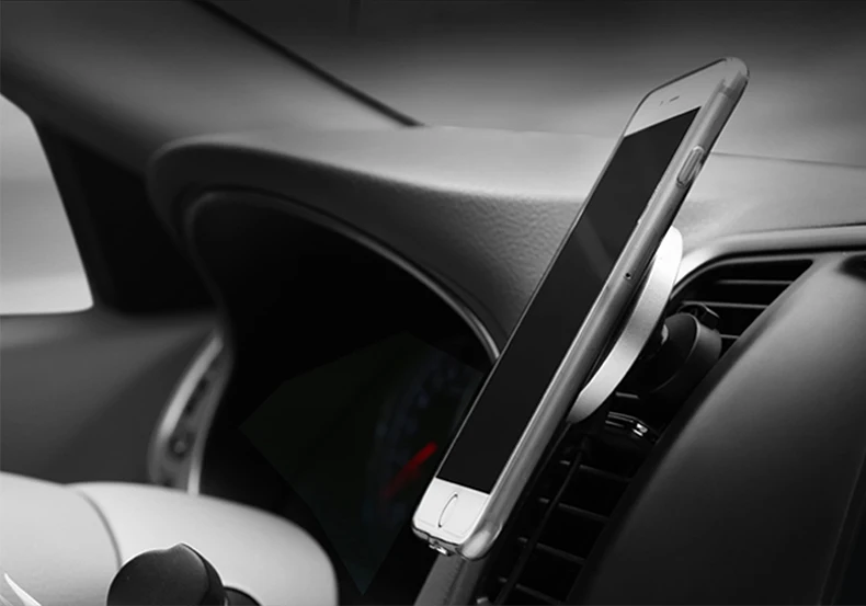 360 Degree Rotation Car Phone Wireless Charger For Samsung S8 S8 Plus S7 Edge Dashboard Wireless Charger Stands Air Vent Holder (5)