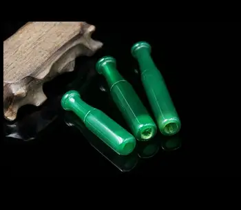 

Natural agate chalcedony green jade dry cigarette holder wholesale