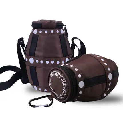 Cosplay&Ware [6]Anime Game Monster Hunter Cosplay Ailu Cat Explosion Barrel Backpack Teenager Student Nylon Zipper Drum Knapsack -Cosplay&Ware anime Shop HTB148liMPTpK1RjSZKPq6y3UpXa5.jpg