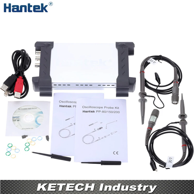 PC Based USB Virtual Oscilloscope 50MHz 2Channels 150MSa/s