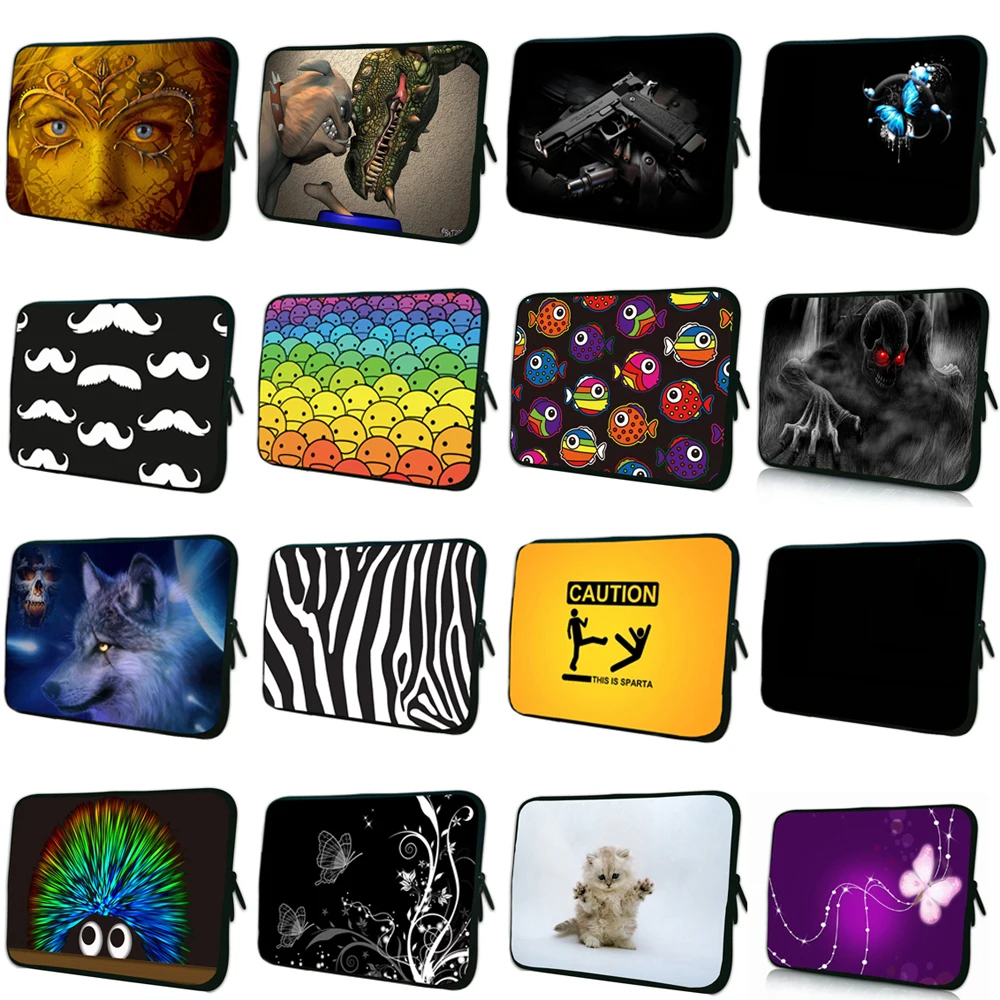 

Viviration Neoprene Zippers Pouch Soft 7 Tablet Tab Liner Bag Cover Case For Nexus 7 Ipad Mini 1 2 3 4 8.0 Tab For Xiaomi Mi Pad