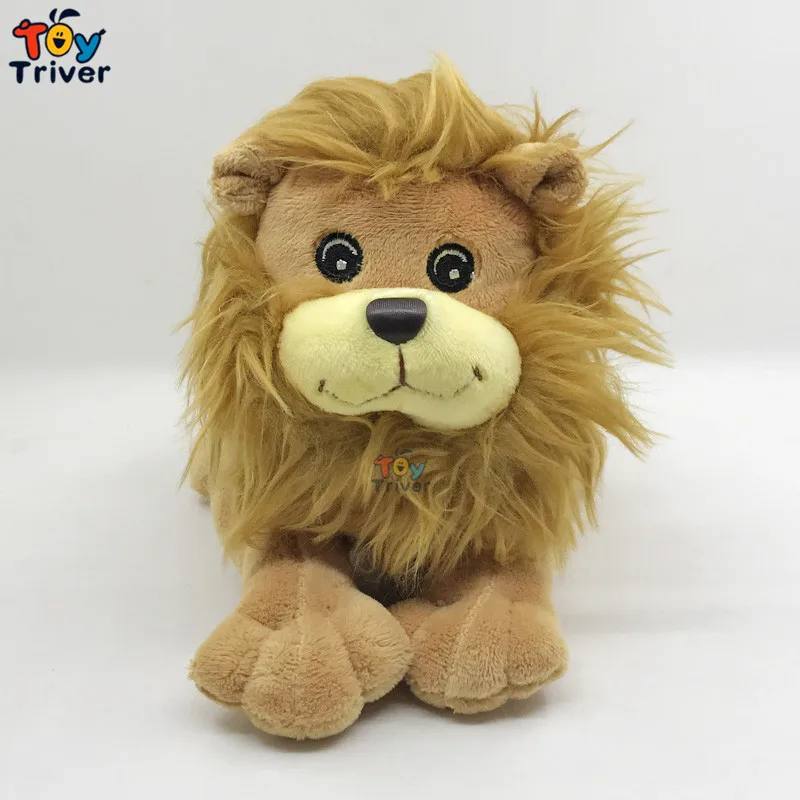 

32cm Plush Yellow Lion Toy Stuffed Animal Lions Baby Kids Children Birthday Gift Shop Home Decor Pendant Ornament Drop Shipping