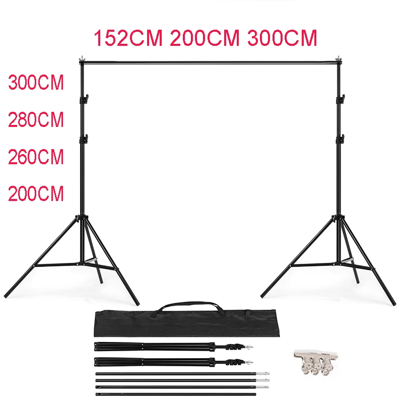 Buy PHOTO BACKDROP STAND KIT Photo Studio Background Support T Shape