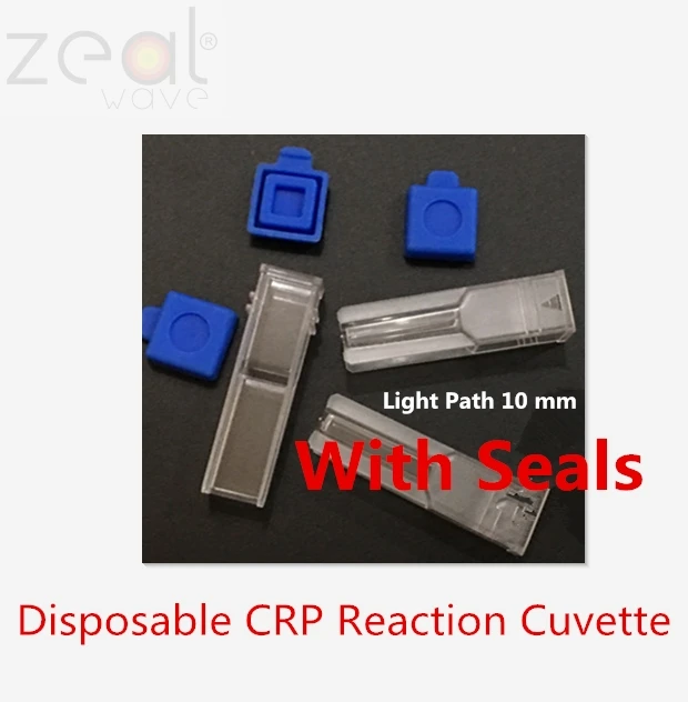 FOR CRP Reaction Cup Square Cup Disposable CRP Cuvette Light Path 10 mm ...
