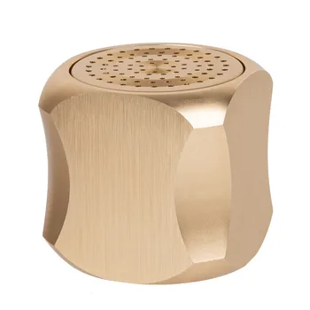 

Mini Wireless Speaker Metal Portable Bluetooth Speaker Powerful Bass Support Hands-free Calling HD Audio Subwoofer 3D Stereo