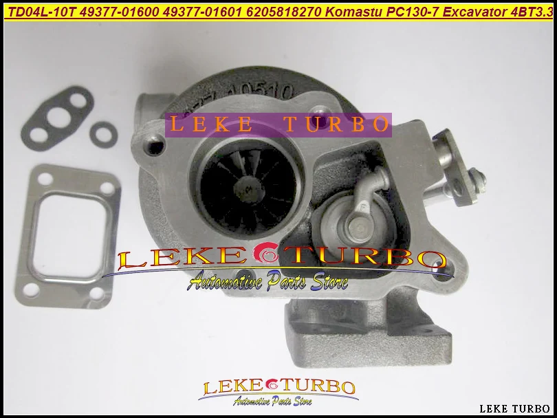 TD04L-10T 49377-01600 49377-01601 6205-81-8270 6205818270 Turbo Turbocharger For Komastu PC130-7 Excavator 4BT3.3 (5)