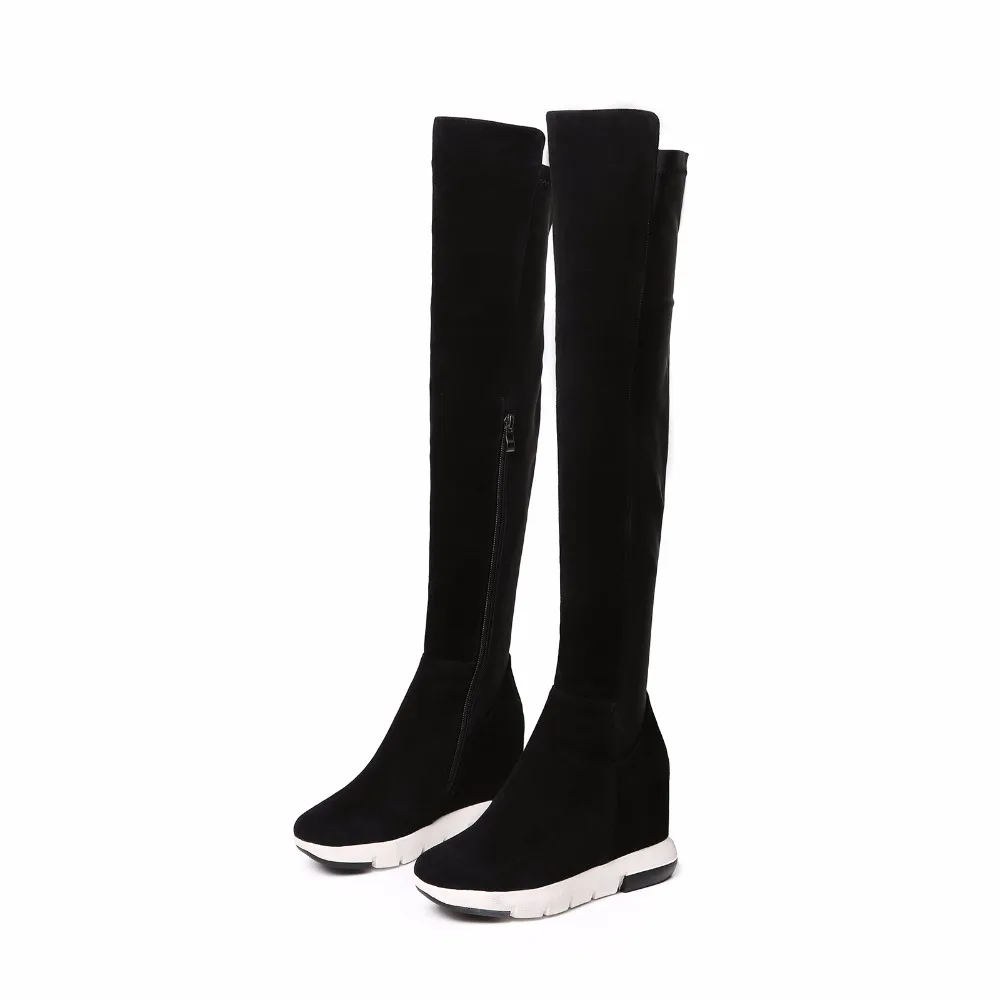 wetkiss SA073 Botas de Ante para Mujer, Color Rosa, Talla wetkiss SA073 Botas de Ante para Mujer, Color Rosa, Talla