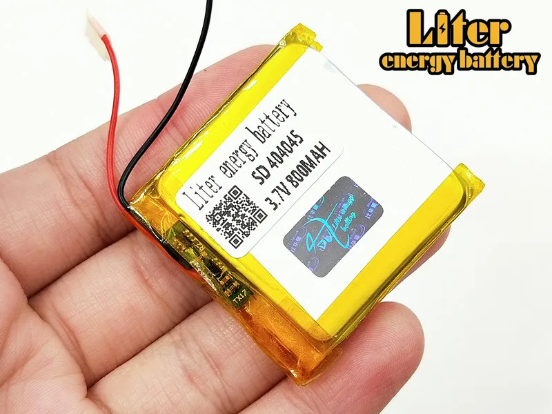 Rechargeable Li-ion Cell 3.7V polymer lithium battery 404045 044045 800mah With PCB For MP3 MP4 MP5 GPS Power Bank DVD Camera |