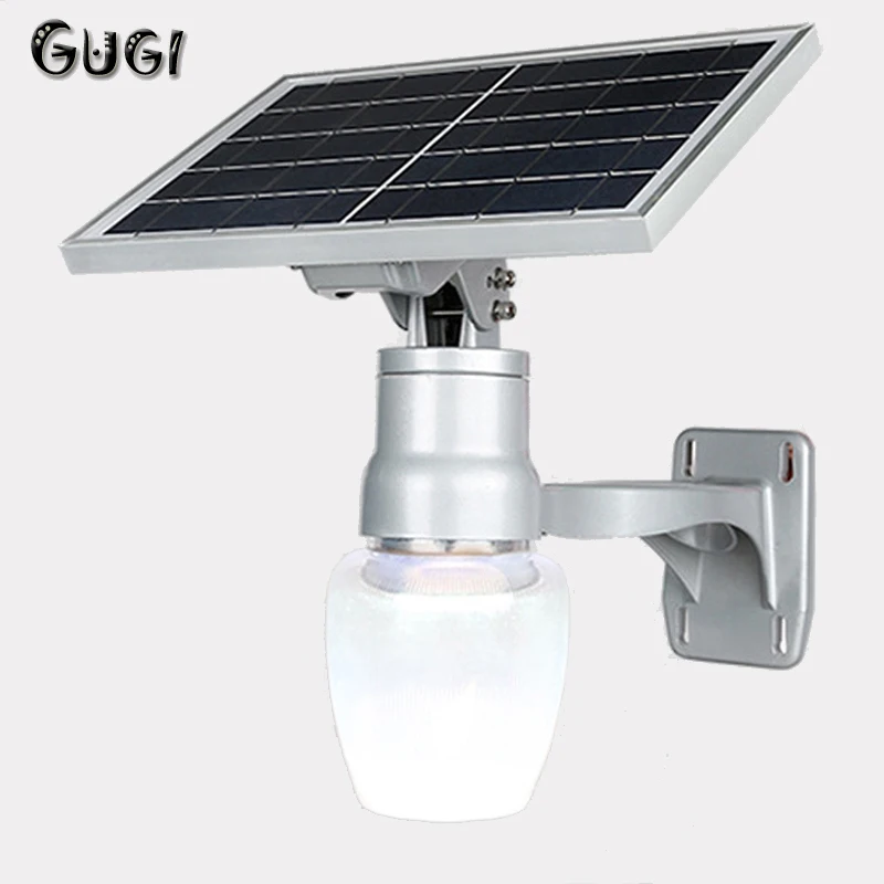 

2pcs/lots GUGI 6W 9W 16W Solar LED Light Peach Style Panel Waterproof Better Lamp Senza Corrente Lampe Solaire Jardin