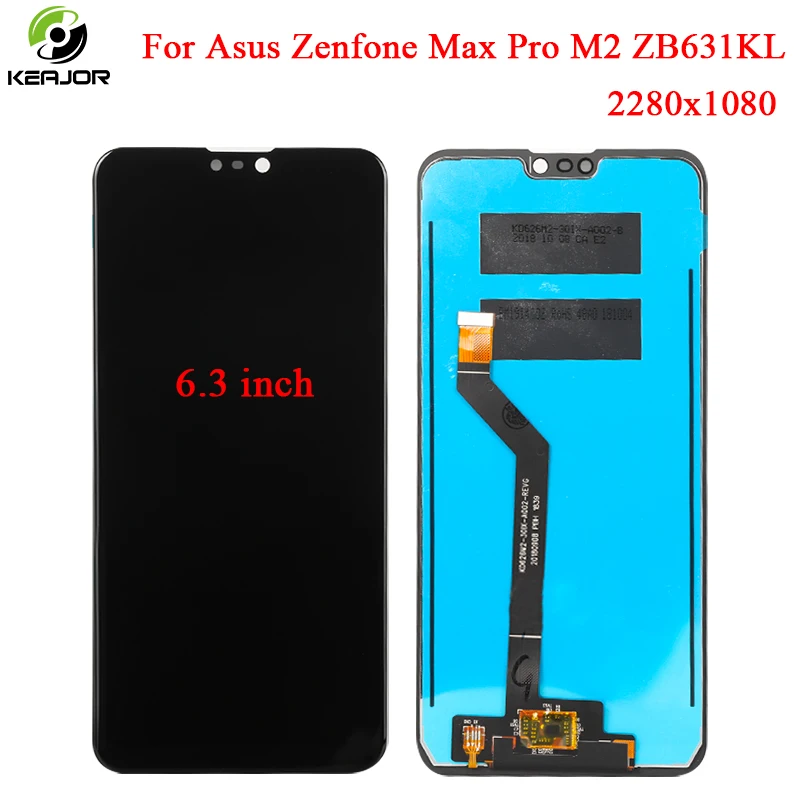 

Keajor For Asus Zenfone Max Pro M2 ZB631KL Lcd display touch screen Digitizer Panel Assembly for Asus Zenfone Max Pro M2 ZB631KL