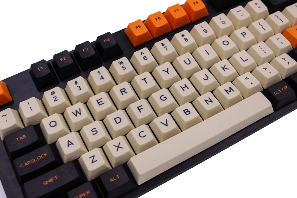 MP PBT краситель сублимированный Keycap английская/Корейская версия большой углерод 169/124 ключ Вишневый профиль Keycap для механической клавиатуры