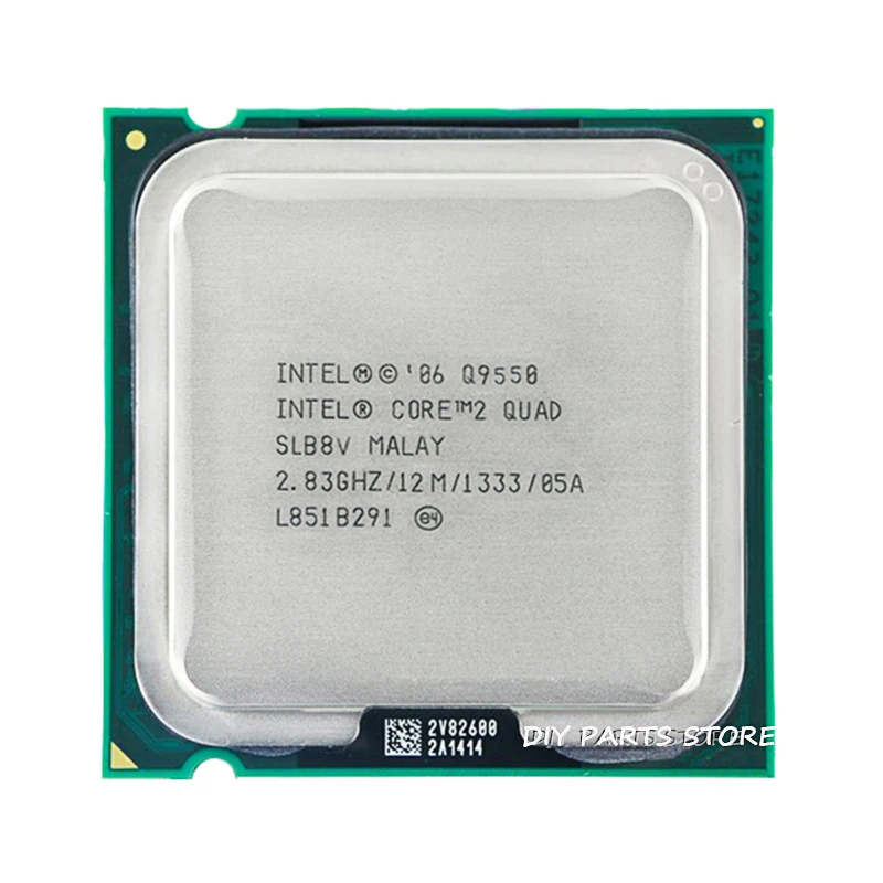 4-ядерный процессор INTEL core 2 Quad Q9550 разъем LGA 775 8 ГГц/12 м/1333 ГГц | Компьютеры и офис