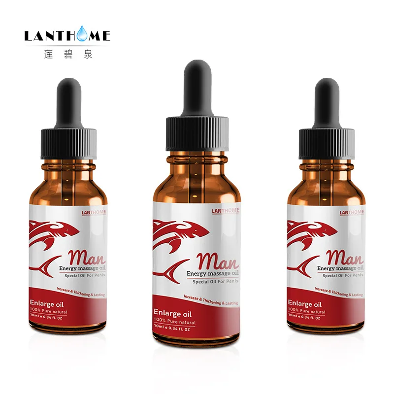 3pcs Titan Gel Herbal Massage Oil For Penis Enlargement Male Enhancement Sex Premature