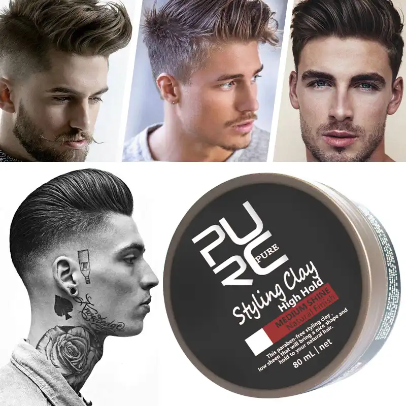 80ml Strong Hold Hair Gel Wax Long Lasting Dry Stereotypes Type
