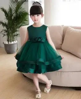 

Fashion brand Handmade lace wedding dress Girl Party Pageant Princess Dress Little Girls Glitz Appliques First Communion Dress