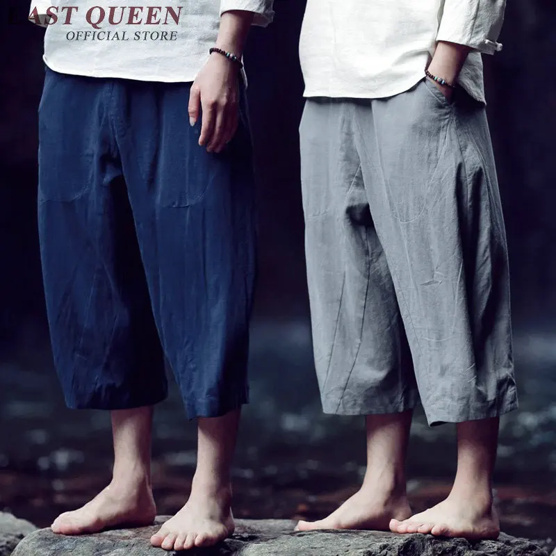 mens off white linen pants