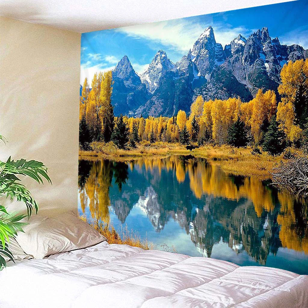 3D Wall Decor Tapestry Hanging Backdrop Home Bedroom Living Room Dorm Home Decors