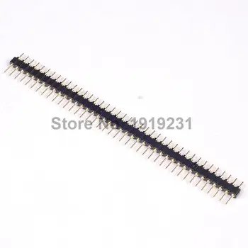 

10PCS 1x40 Pin 2.54 Round Male Pin Header Connector