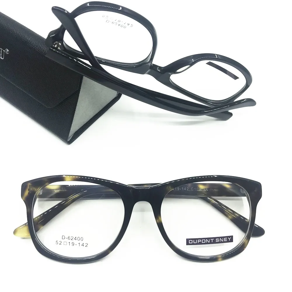 Vintage Acetate Oval Round Eyeglass Frames Full Rim Myopia Rx able