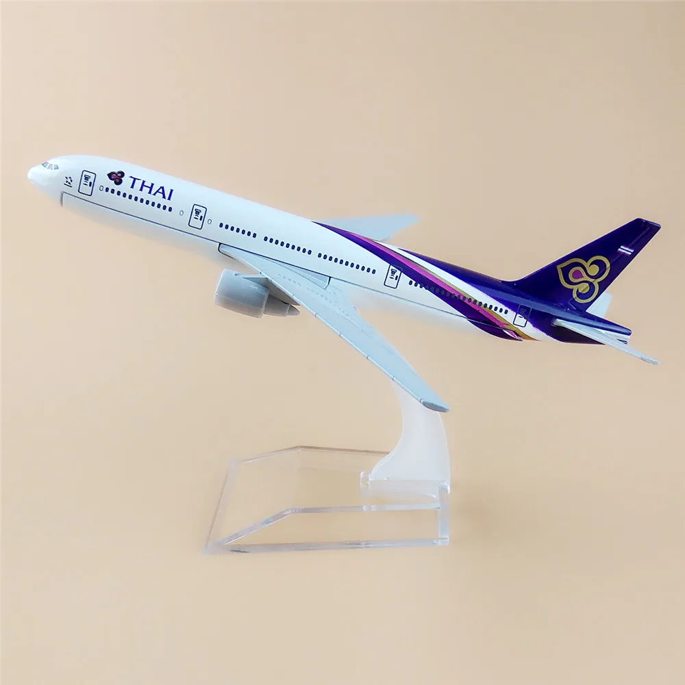 16cm Metal Model Plane Air Thailand Thai Airlines B777 Boeing 777