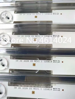 

9 PCS/lot 39" LED strip SW 39 3228 05 REV1.1 120814 5 LEDS(1 LED 3V) 420mm