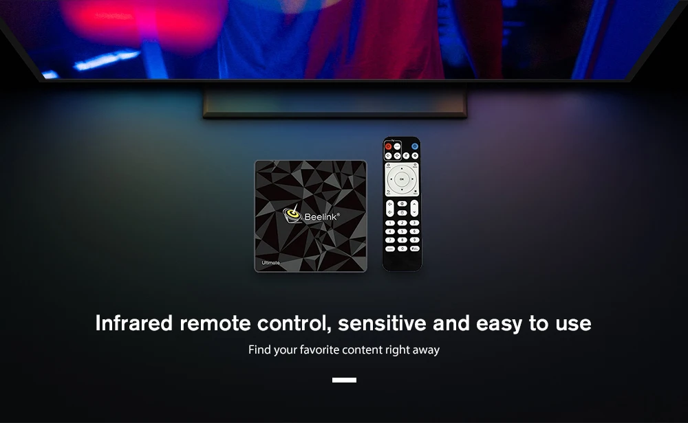 ТВ-приставка Beelink GT1 GT1-A Ultimate Android 7,1, Восьмиядерный процессор Amlogic S912, 3 ГБ ОЗУ, 32 Гб ПЗУ, Bluetooth 4,0 UHD 4 K, телеприставка
