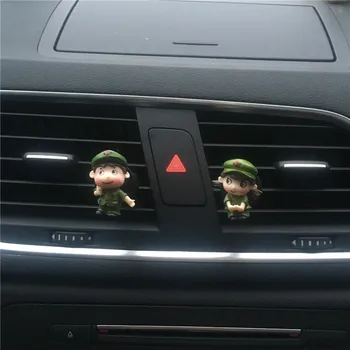 

New lovers' uniforms, air conditioners, vents, perfumes Lovely doll car decorations Car-styling Car Air Freshener