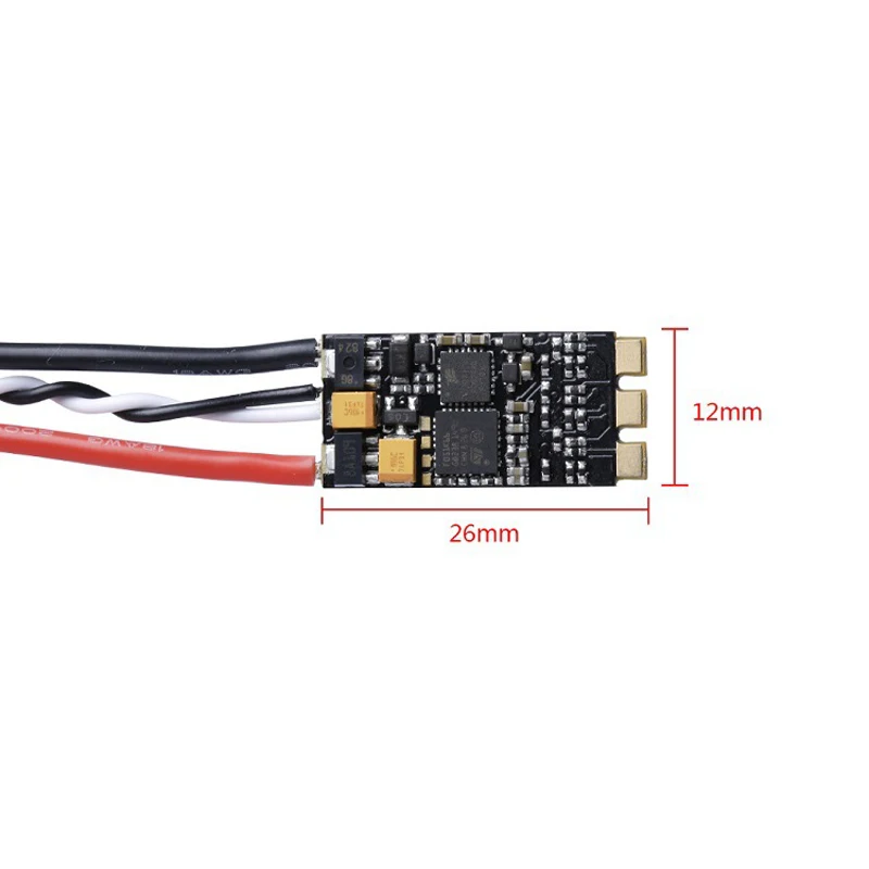 PESENKA 4 шт. iFlight iPeaka Mini 35A BLheli_32 32 бит 2 5S Dshot1200 бесщеточный ESC w/RGB светодиодный
