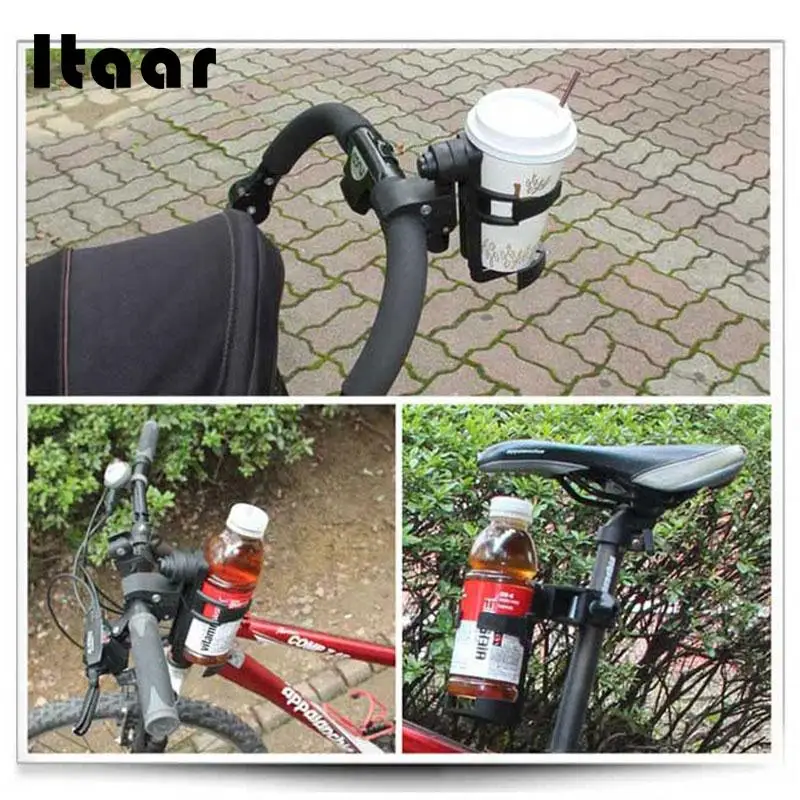 Stroller Cup Holder Drink Holder for Baby Stroller Accessories Children Bicycle Bottle Rack Kids Strollers Rotatable Cup Holder