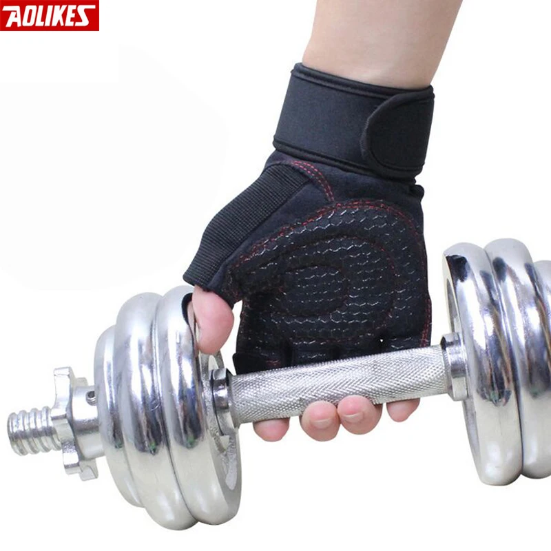 Hight quality Tactical Gloves Gym Body Building Training Sports Fitness Guantes Weight Lifting Gloves Exercise For Men And Women