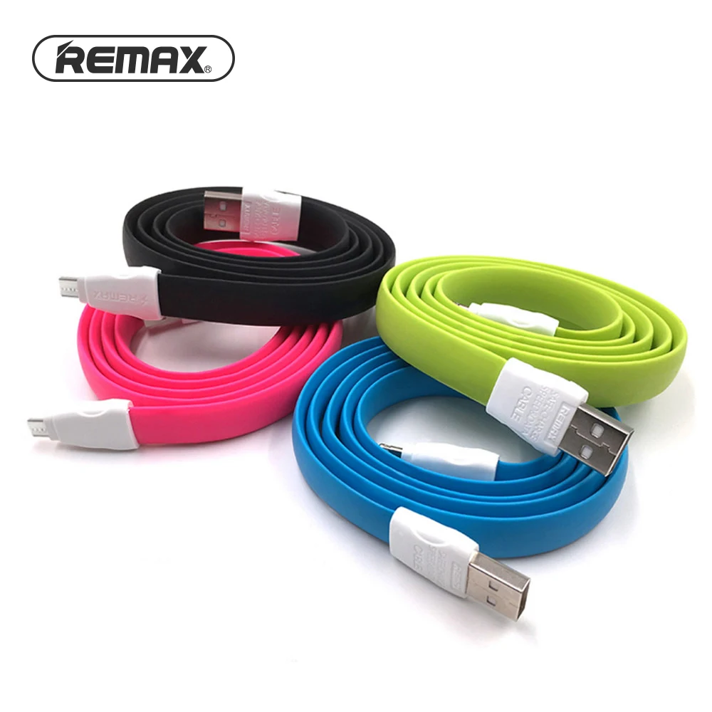 REMAX Full Speed Portable DATA Cable Fast Charge 1m TPE Flat Silicone REMAX Full Speed Portable DATA Cable Fast Charge 1m TPE Flat Silicone
