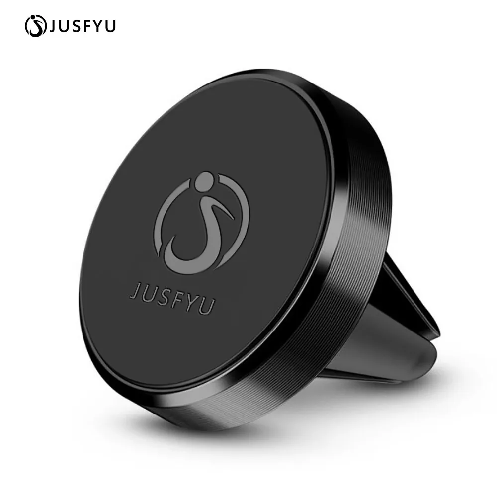 

JUSFYU Universal Magnetic Car Phone Holder Air Vent Mount Magnet Smartphone Car Holder Stand GPS Dock Mobile Phone Support
