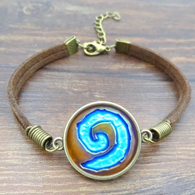 Fashion Unique Bracelets Bangles Wow World Of Warcraft Hearthstone Fashion Unique Bracelets Bangles Wow World Of Warcraft Hearthstone Picture Vintage Brown Rope For