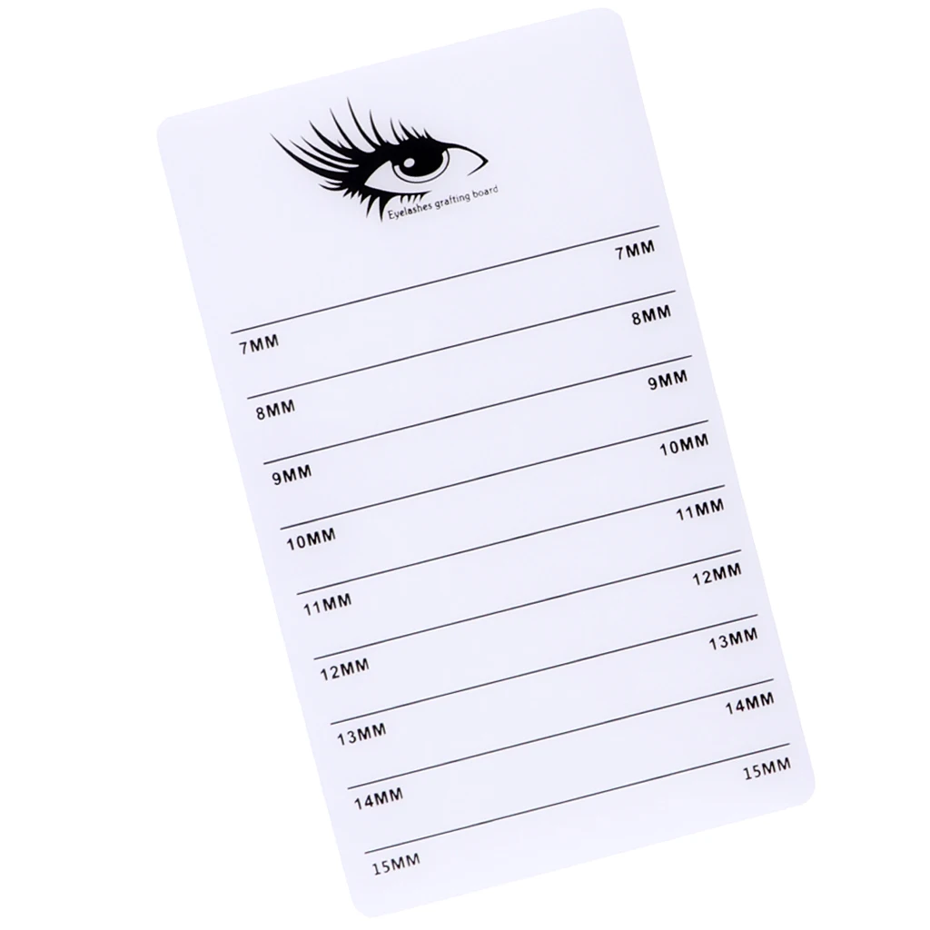 False Lashes Adhesive Glue Pallet Holder for Eyelash Extensions Acrylic Eye Lash Stand Pallet Holder/ Lashes Tray Strip Pallet 