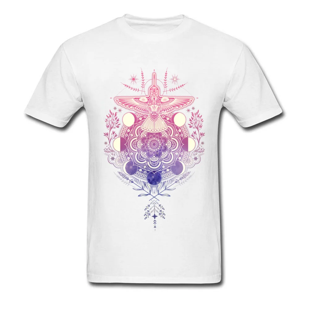 Hummingbird Mandala_white
