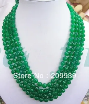 

free shipping 001863 4 STRANDS JEWELRY BEADED NECKLACE