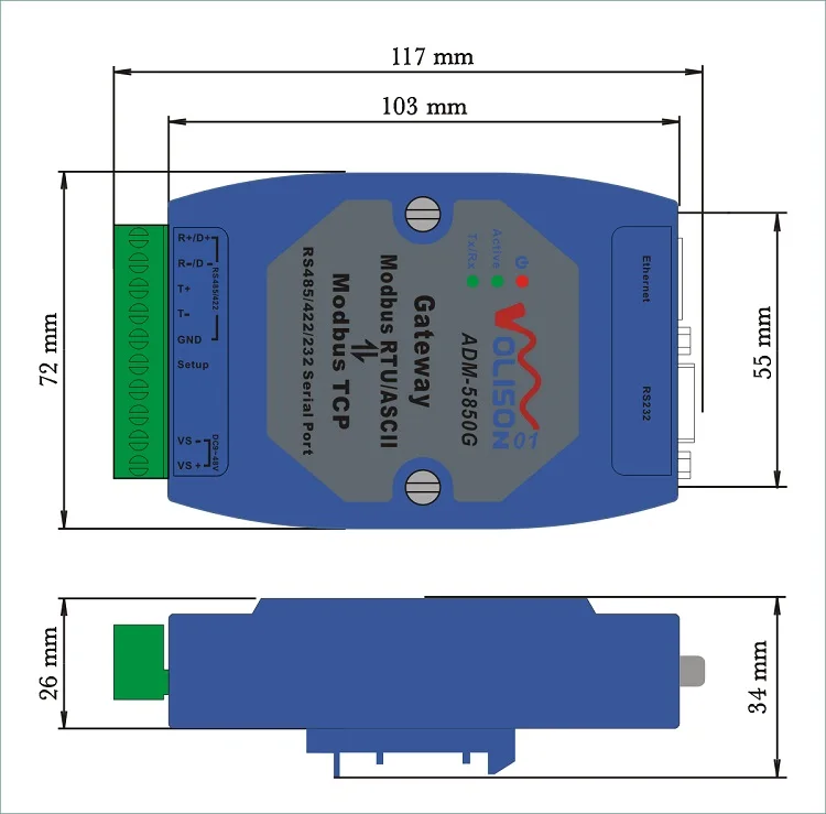 MODBUS RTU to Modbus TCP (6)