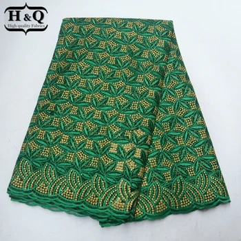 

Best selling French lace fabric Embroider African Tulle Net Lace fabric With Stone Mesh Lace Fabrics High quality For Prom dress