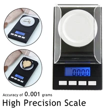 High Precision Pocket Scale Mini 0.001g Digital Scale Electronic Capacity 20g/50g/100g Balance Diamond Jewelry kitchen scale