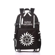 Frauen Männer Supernatural SPN Böse Rucksack Rucksack Mochila Schultasche Für Schule Jungen Mädchen Student Travel